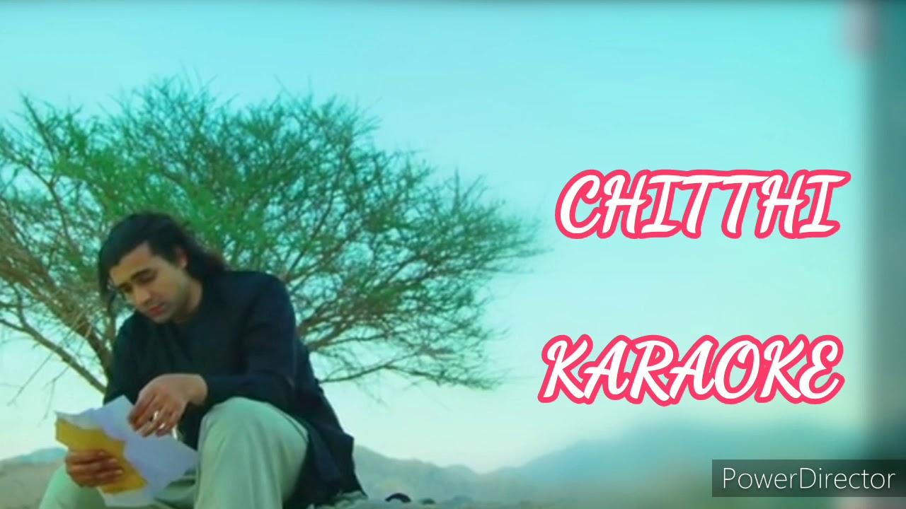 Chitthi Karaoke Song With Lyrics Jubin Nautiyal Hindi Karaoke