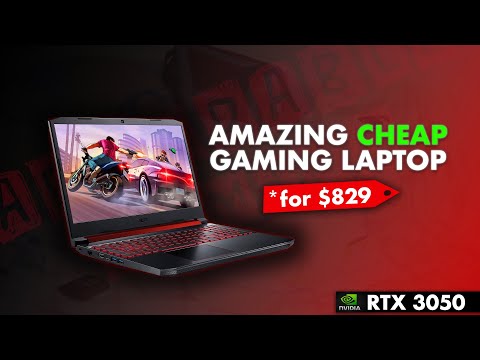 Acer Nitro 5 with RTX 3050 FOR ONLY $829 In games FPS, Memory upgrade, Specs
