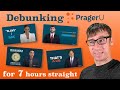 A history teacher reacts to pragerus for 7 hours straight