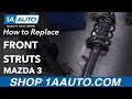 How to Replace Front Struts 2004-13 Mazda 3