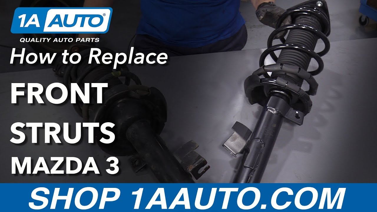 How to Replace Front Struts 04-13 Mazda 3