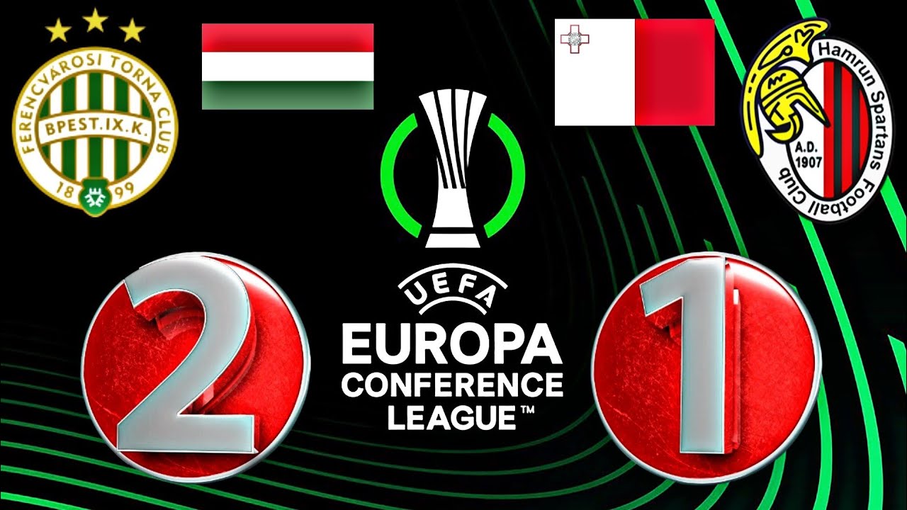 Hamrun Spartans x Ferencvarosi TC 10/08/2023 na Liga da Conferência Europa  da UEFA 2023/24, Football