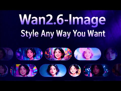 Getting Started with Wan 2.6 - Image | Style Any Way You Want