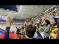 Colombia fans escalating in sydney i singing in stadium i fifa womens world cup 2023