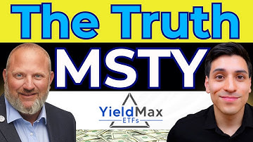 The TRUTH of Retiring on MSTY & YieldMax ETFs with Michael Venuto (NAV Erosion, Taxes, & Dividends)
