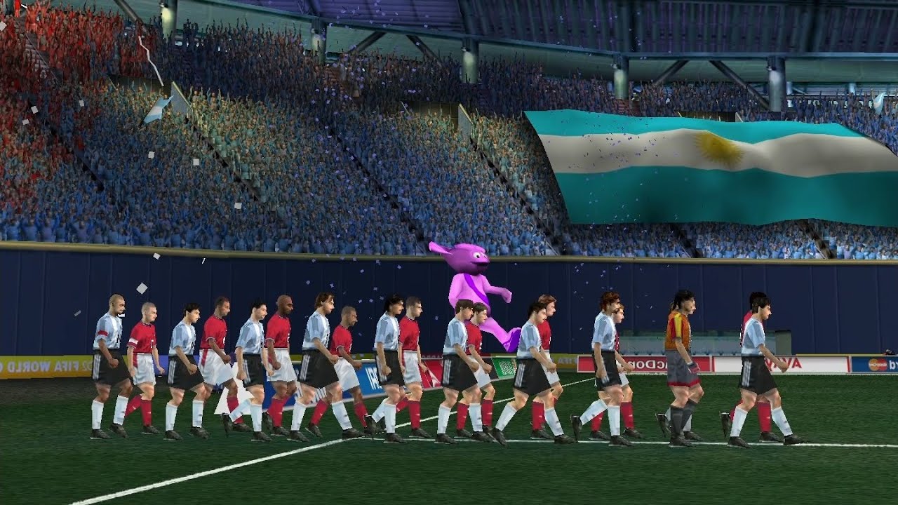 2. [PC] FIFA World Cup 2002 | Argentina 4 - 3 England | World Class Difficulty (Second match)