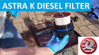 Diesel Fuel Filter - Astra K Saturn Astra Fuel Filter
