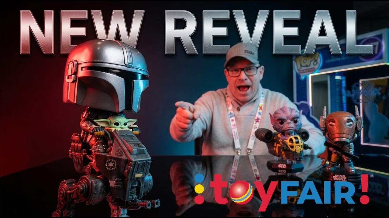 New York Toy Fair 2026 & Exclusive Look at Funko Booth Reveals for The Mandalorian & Grogu Pop!'s