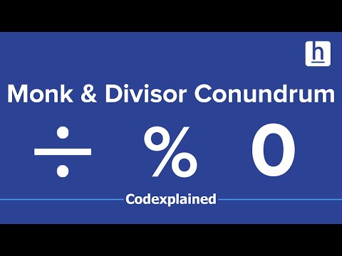 Monk and Divisor Conundrum