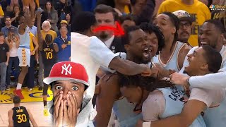 Harrison Barnes INSANE GAME WINNER BUZZER BEATER vs Warriors over Jimmy Butler REACTION