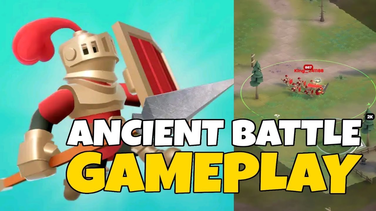 Ancient Battle iOS ANDROID GAMEPLAY | Lion Studios