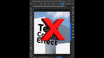 3D Text Effect Corner Perspective - Photoshop Tutorial Typography
