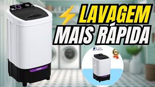 Tanquinho Moderno Praxis 10kg - Lavadora Praxis 10kg: Lava Rápido e Não Estraga as Roupas!