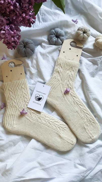 Носочки из 100% мериноса😍😍😍 #носки #ручнаяработа #socks #уют #эстетика ...