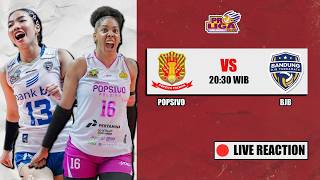 🔴 BANDUNG BJB vs POPSIVO, LIVE REACTION PROLIGA 2026