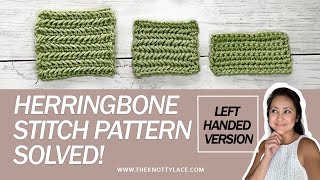 I'm Renaming the Herringbone Stitch and Here's Why! (Left Handed Tutorial) Net Worth