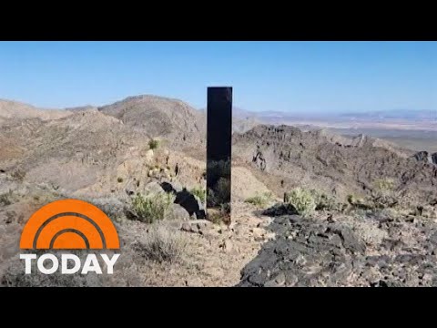 Mysterious reflective monolith