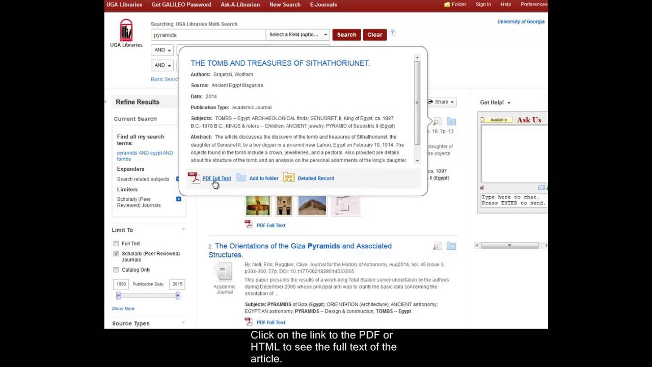 Welcome to the UGA Libraries HD