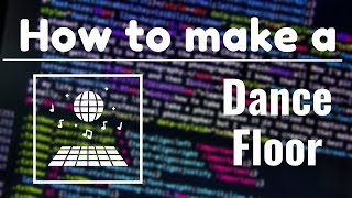 How to make a Dance Floor in Roblox Studio