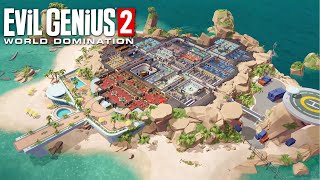 FIRST LOOK - Evil Genius 2 | Building Secret ULTIMATE Underground Base for World Domination!