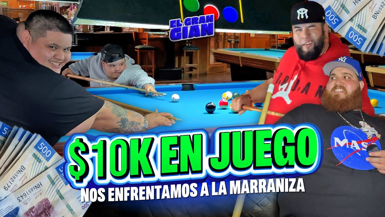 Retamos a la marraniza al billar por 10K! - El Gran Gian