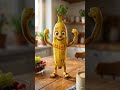 🍌 Banana Dance Gone Crazy 😂 | Cute Banana Animation Video 🔥
