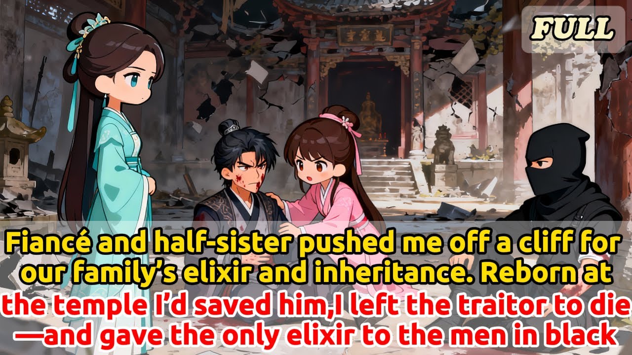 Fiancé and half-sister pushed me off a cliff for our family’s inheritance.Reborn at the temple...