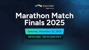 Marathon Match Tournament Finals 2025 – Live Opening Session