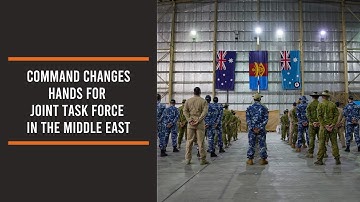 Command changes hands for Joint Task Force in the Middle East