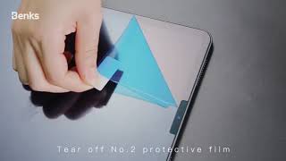 Benks Paper-Like-Screen-Protector-Film-For-Ipad Air Air2 Pro9.710.5 1112.9 Inch