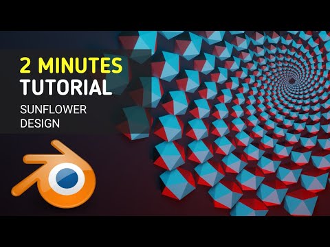 Satisfying Fractal Pattern in Blender | 2 Mins Tutorial | AniMate 3D