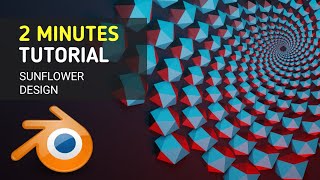 Satisfying Fractal Pattern in Blender | 2 Mins Tutorial | AniMate 3D