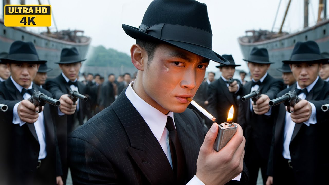 Phát Hiện Mình Bị Theo Dõi, Đại Ca Bến Thượng Hải Liền Rút Súng Máy Ra Chơi Tất Tay | Phim Hành Động