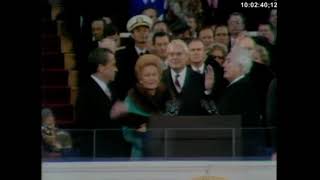 Richard M. Nixon Presidential inauguration January 20, 1973 (Footage ABC Coverage) [Color Clips]