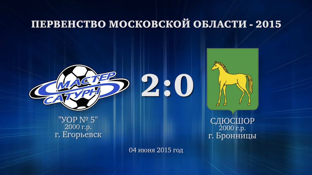 мастер сатурн фк Голы матча команды 2000 г.р. 04 июня 2015 год.