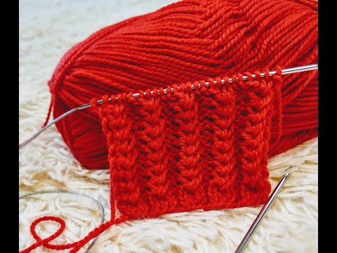 მარტივი უზორი კარდიგანისთვის, ჩხირებით ქსოვა, მარტივი ნაყში (უზორი)