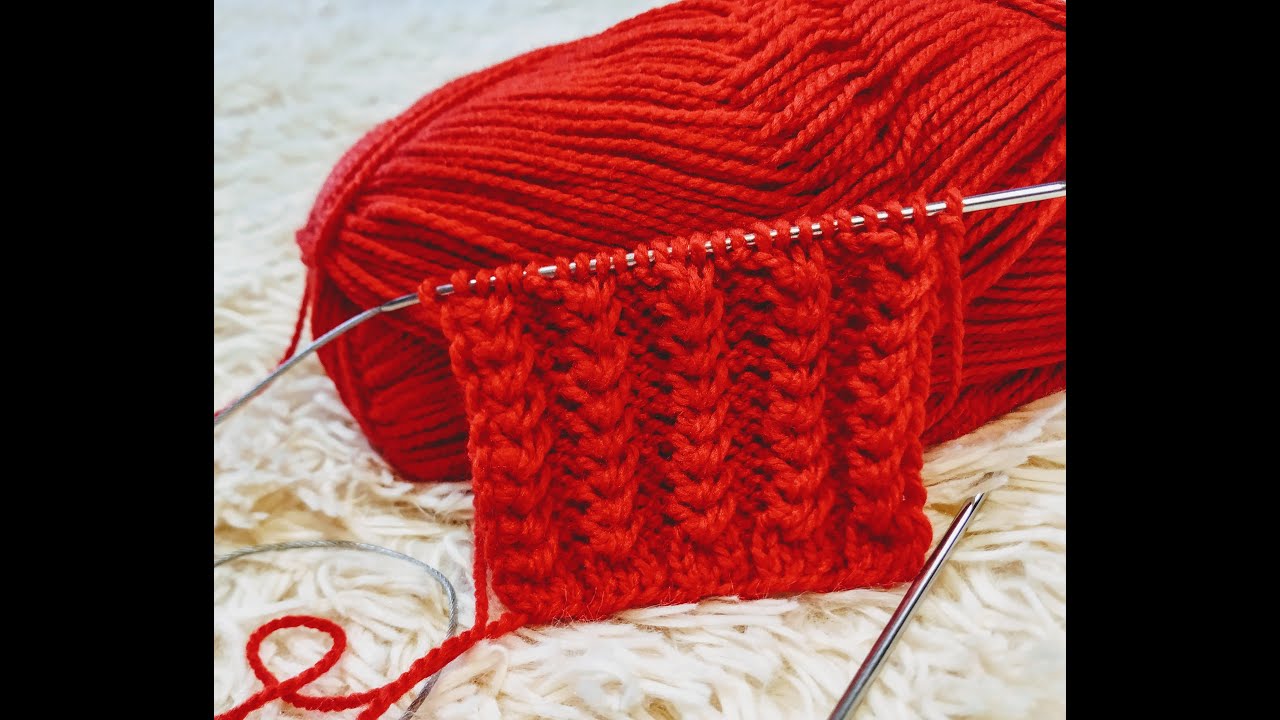 მარტივი უზორი კარდიგანისთვის, ჩხირებით ქსოვა, მარტივი ნაყში (უზორი)