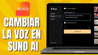 How to Change Voice in SUNO AI screenshot 1