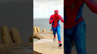 Spider-Man is rushing to the rescue😍 #spiderman