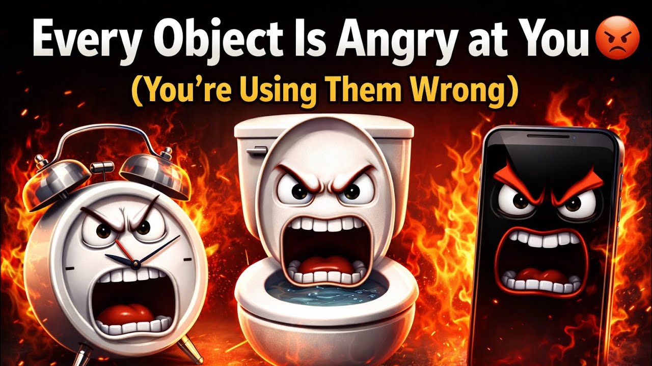 Every Object Is Angry at You 😡 (You’re Using Them Wrong) funny #ai # ...
