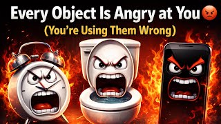 Every Object Is Angry at You 😡 (You’re Using Them Wrong) funny #ai #animation #angry #objects