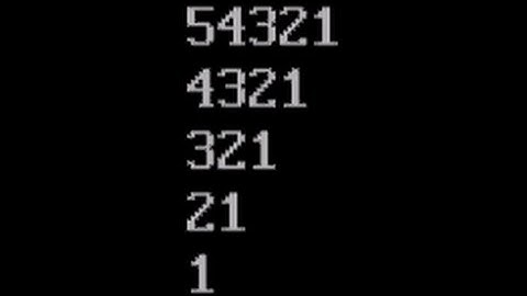 C program to print patterns of numbers and stars | Programming - number pattern.