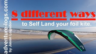 8 Different Ways to Self Land your Foil Kite screenshot 3
