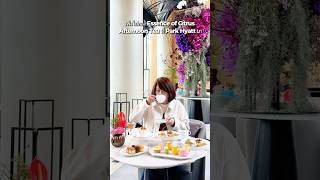 New afternoon tea at Park Hyatt Bangkok #sinehabangkok #afternoontea #Parkhyatt