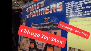 I went 1000 miles to hunt for Retro Toys Chicago Kane County Toy Show / Gijoe, transformers,  motu