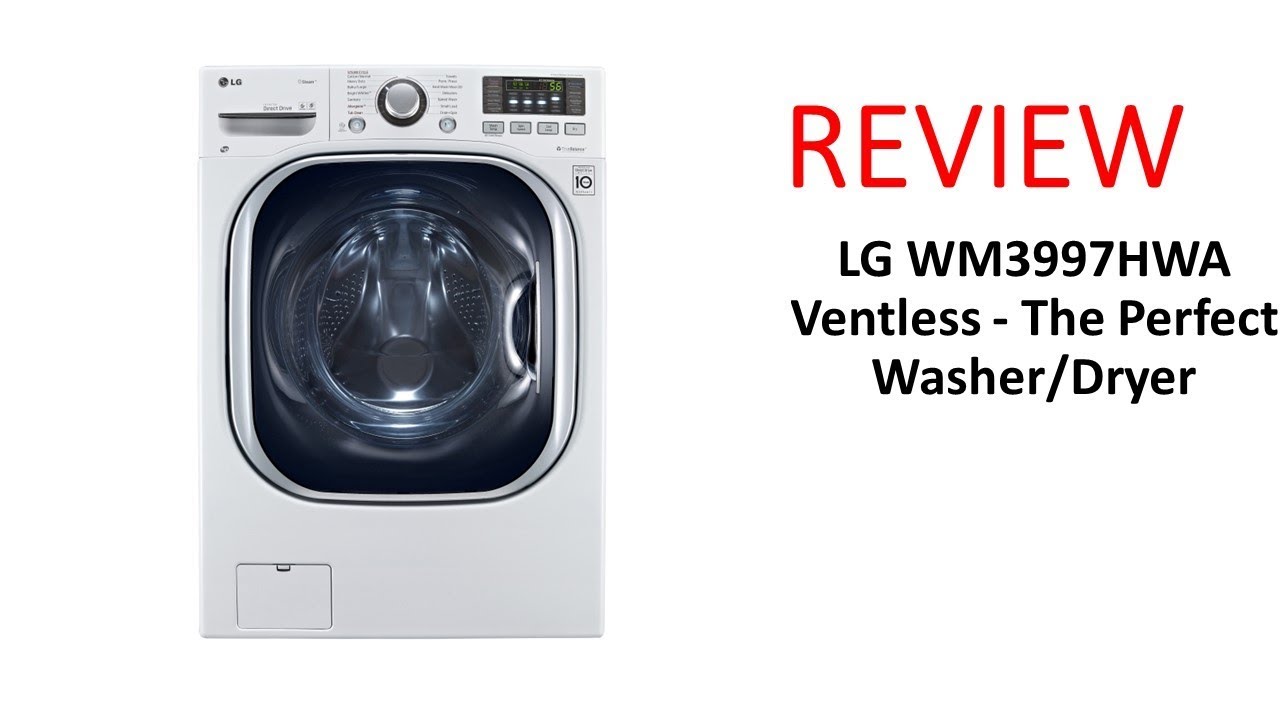 REVIEW | LG WM3997HWA - The Perfect Washer/Dryer - YouTube