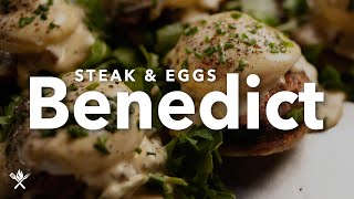 Steak and Eggs Benedict