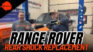 DIY Tutorial: Installing Rear Shocks on a Range Rover L405 with Lucky8 Off-Road