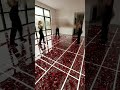 LED Glass Epoxy Floor with Real Flowers | Glowing Floor Design | Epoxy Edge DIY