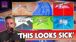 NBA unveils interactive LED basketball court for All-Star Weekend 🔥